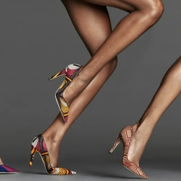 Tamara Mellon Shoes - Tamara Mellon Kitenge Print Pumps